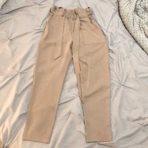 Paper bag pants
